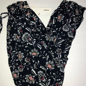 BRAND NEW Floral Jogger Pants